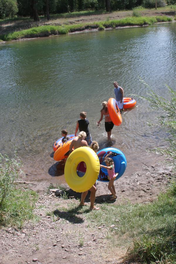Float Tubing the Big Blackfoot River